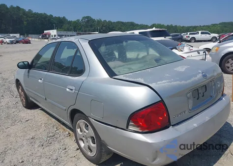 2004 Nissan Sentra 1.8S z USA, uszkodzony, nr VIN 3N1CB51D54L856539
